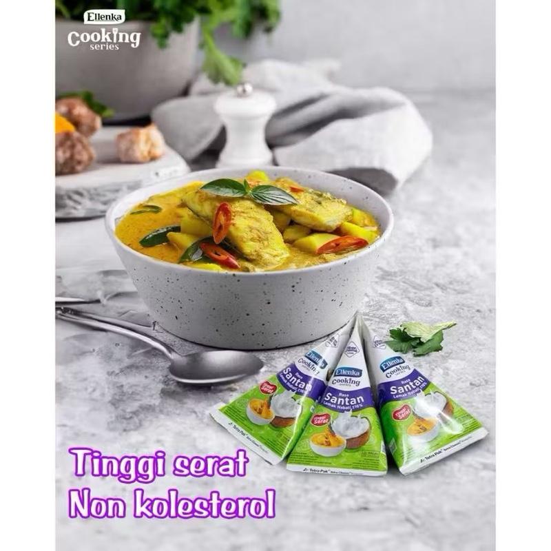 [ELLENKA] Fiber Creme Rasa Santan Non Kolesterol /Krim Nabati Rasa Santan 65ml 1