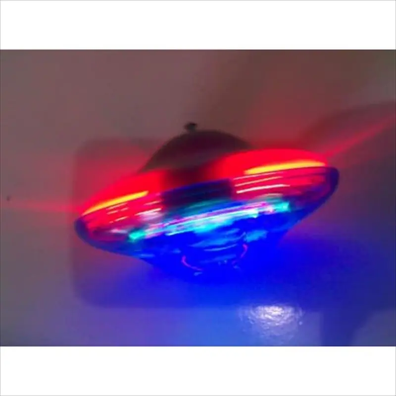 Mainan Anak Gasing Lampu/Flash Ufo Karakter Angry 201F 0
