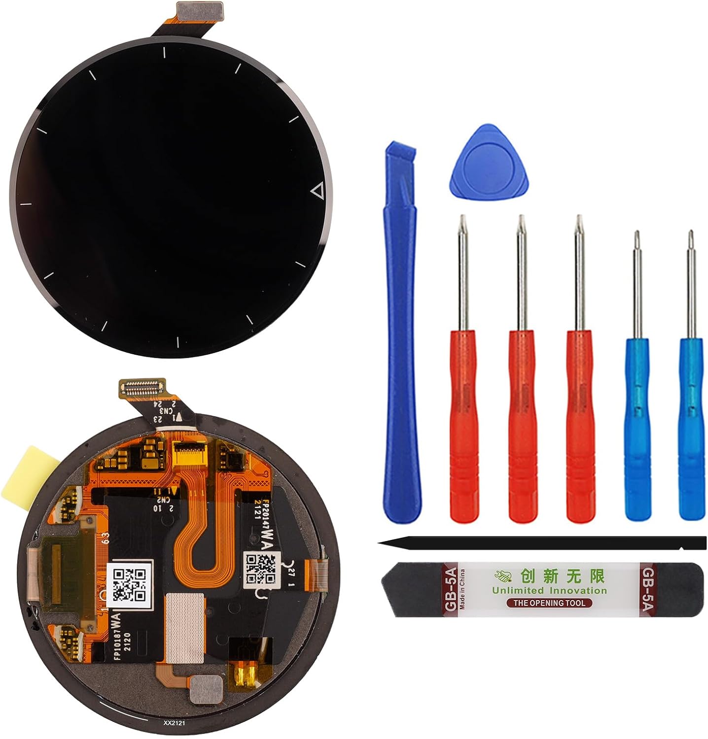 Huawei Watch GT 3 Pro 46mm LCD Touch Screen Spare Part, Single-Row Cable Version
