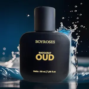 Parfum Cowok Boyroses Baccarat Oud Wangi Pria Maskulin Woody Musky 50ml