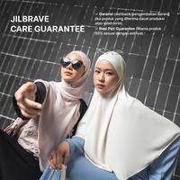 Gambar JILBRAVE Khafia Khiban Anti UV Hijab French Square Semi Instan Inner Bandana Adem Syar'i - CREAM dari Jilbrave Shop Kota Bogor 4 Tokopedia