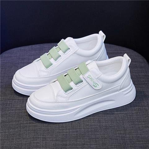 Sepatu Wanita Sneaakers Sport Kets Low Top Tali Karet Velkro Fashion Korean Style Kasual Shoes Sepatu Wanita Sneaakers Sport Kets Low Top Tali Karet Velkro Fashion Korean Style Kasual Shoes