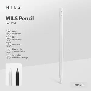 MILS Apple Pencil Series / Stylus with Tilt Sensitive & Palm Rejection Pen for iPad 5/6 7/8/9 10 Air 3 4/5 Pro 11 12.9 13 - MP18 and MP28