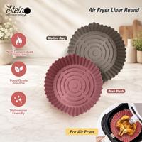 Gambar Stein Alas Air Fryer Silikon Bulat Diameter 16 cm Liner Round Alas Masak Anti Lengket Tahan Panas Multifungsi ORI BERGARANSI - MP - MODERN GREY dari METROPOINT Kota Bekasi 2 Tokopedia
