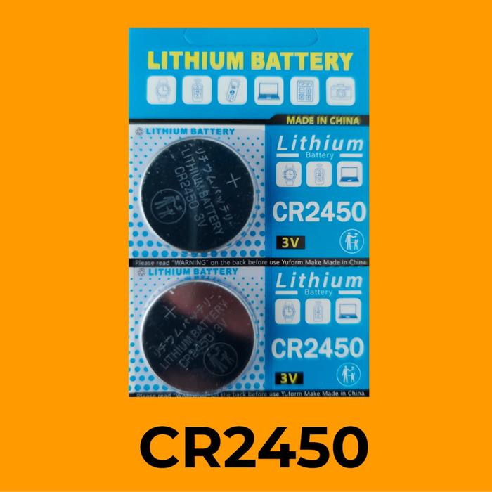 Gambar Battery Baterai CR2450 3V Lithium & CR2430 3V Multi Fungsi untuk berbagai perangkat elektronik - CR2450 dari ALMO Smart Home Kota Tangerang Selatan 4 Tokopedia