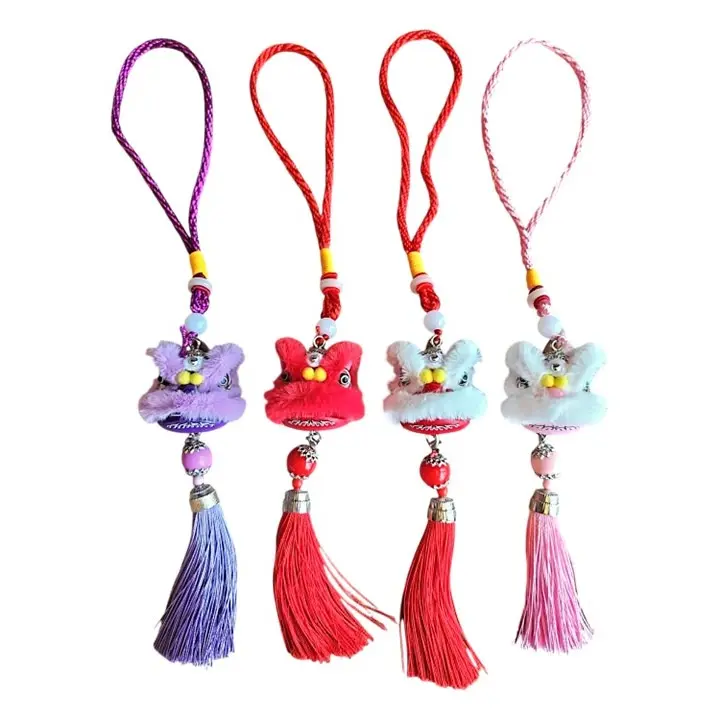Hanging Lionhead Figurine Decor (for Cars, Bags, Pouches, Yin Liu, etc)