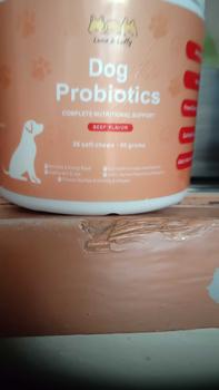 Product Review of Happy Tummy Dog ​​Treats  Probiotics-Rich Chews Appetite Booster Improve Intestinal Vitality Immunity & Energy Boost Beautify and Brighten Hair Help Repair Hair and Reduce Hair Loss from v**y 0