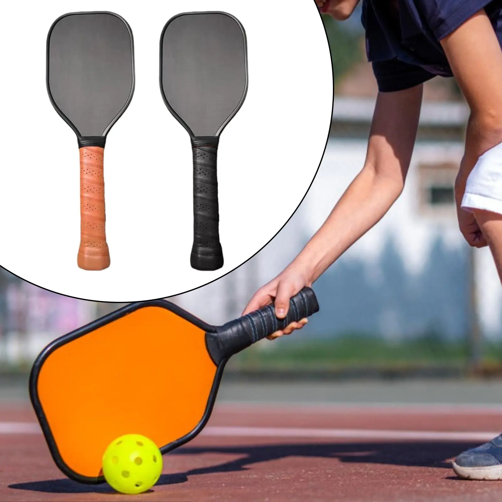 Vợt Pickleball, Tay Cầm Chắc Chắn Và Thoải Mái, Thích Hợp Cho Cuộc Thi Tại Nhà, Dành Cho Nam Và Nữ, Thiết Bị Tập Luyện Vành Pickleball, Tay Cầm Chống Trượt, Thích Hợp Cho Cuộc Thi Tại Nhà Và Phòng Tập Gym Thể Dục
