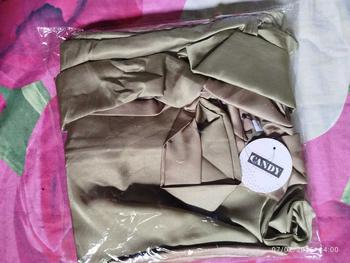 Product Review of Candy Outfitku - Luna dress (tanpa hijab) gamis gradasi silk sutra Baju Muslim Mewah Wanita from V**e 0