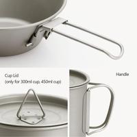 Gambar TITANIUM CUP NATUREHIKE NH20CJ005 GELAS MUG LIPAT ULTRALIGHT CAMPING - M dari Naturehike Jakarta Kota Administrasi Jakarta Timur 3 Tokopedia