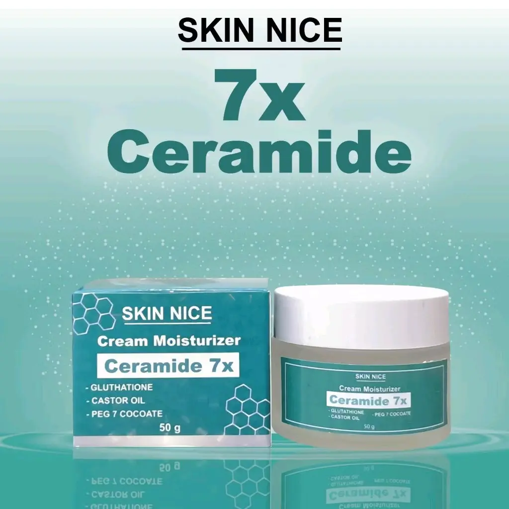 SKIN NICE Cream Moisturizer Gel 7x Ceramide Kemasan 50g dan 30g