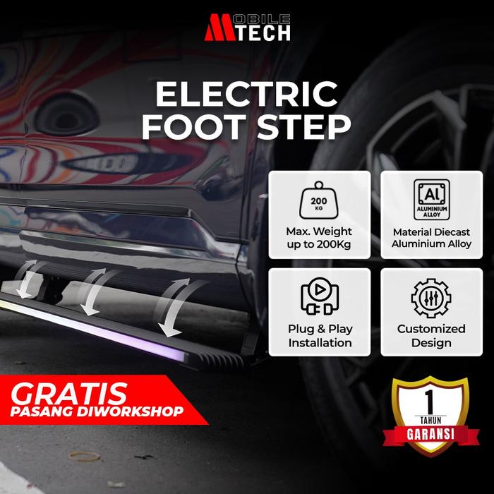 Gambar Electric Footstep Led - Non Led Mobiletech dari MobileTech Indonesia Kota Administrasi Jakarta Utara Tokopedia