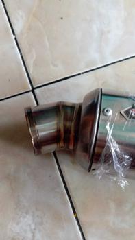 Product Review of Knalpot Racing Original AM2 BEST PERFORMANCE Cb Gl MP Tiger inlet 50 bulat kenong bass ulem Foto Karet from ** A** T**🔥 3