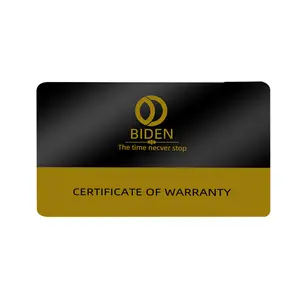 【F】BidenKartu Garansi Produk YNBK068-Biden