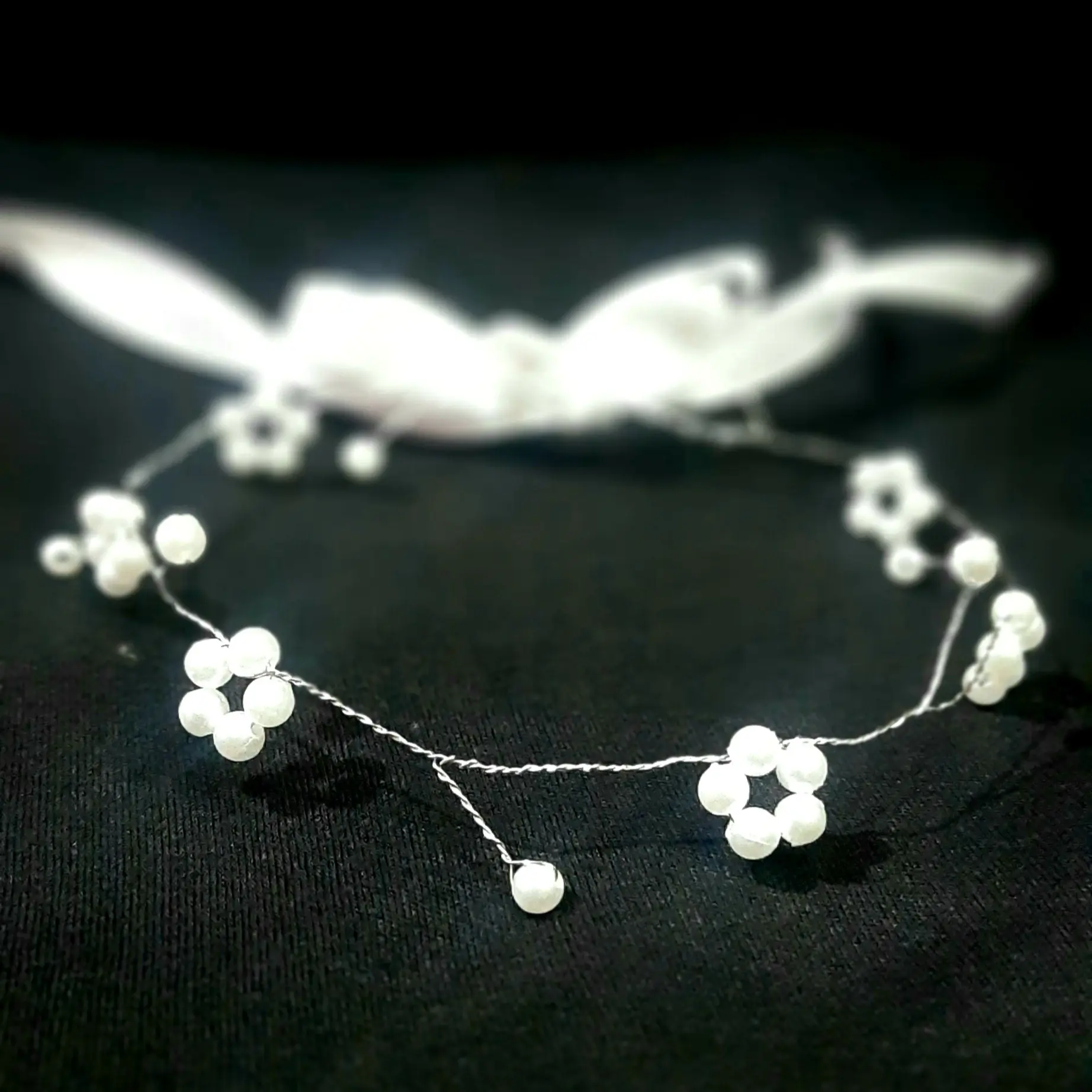 Ulala - Headpiece Mutiara Hiasan Rambut Hiasan Hijab