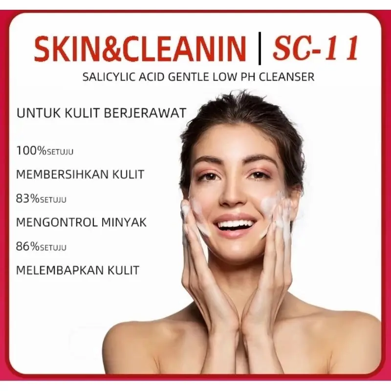 Skin & Cleaning SC-11 Facial Wash Pembersih Wajah 100gr 1