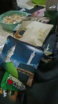 Product Review of 12pcs - Dompet Printing Oleh Oleh Haji Umroh Kanvas from @**t 0