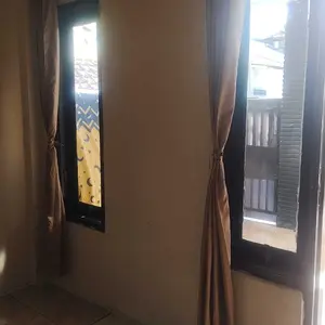 Paket 4 Pcs Gorden Polos Jendela dan Pintu Hordeng Jendela Tirai Kain Katun Free Tali Curtains Smokring Emboss (Sejenis Kain Sprei) Minimalis Embos Smokering promo rumah