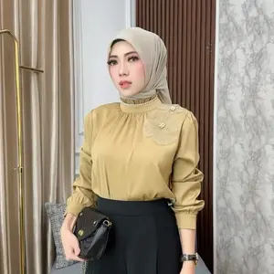 Bellalunabutik- Gesya Shirt Silk Wanita Terbaru 2026