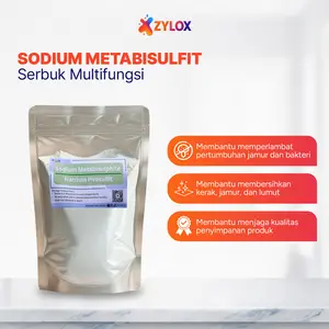 Zylox Sodium Metabisulfit Serbuk Multifungsi Pengawet Dan Pembersih Praktis 500Gr