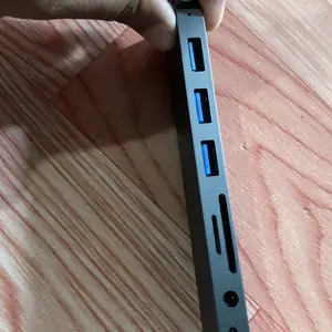 MGBB 8in1 USB-C Converter Adapter Multi USB HUB Type-C to USB*4+SD+TF Card Reader+3.5mm Audio Output_st-8in1 usb  hubs