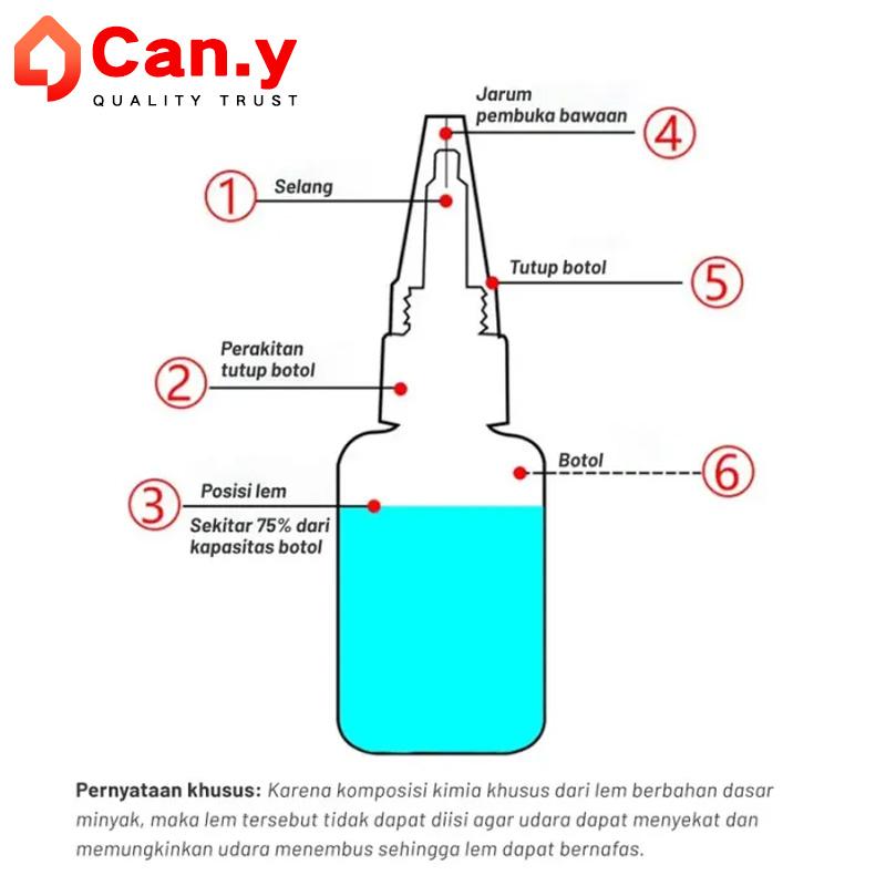 Lem Super Glue Serbaguna Cairan Super Perekat Kuat Korea Super Glue Serbaguna Perekat