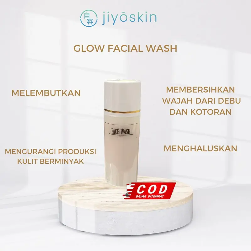 JIYOSKIN Glow Facial Wash Mengandung Niacinamide 0