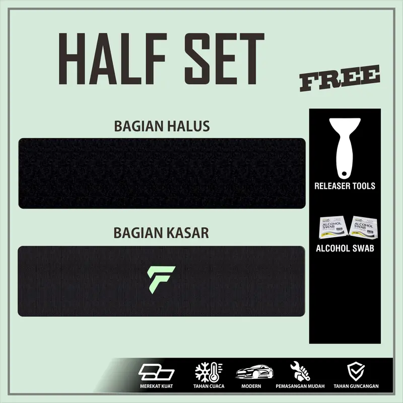 Dudukan Plat Nomor Mobil Frame Plat Frameless Plate (Clean Look) - Varian PANJANG - Car, Accessories 2