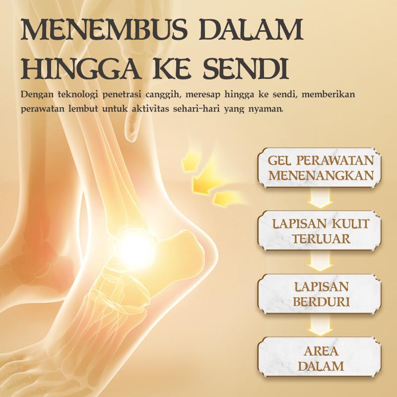 Dr. YuTitan Soothing Care Gel 50g – Formula lembut yang cepat meresap, diperkaya dengan ekstrak tumbuhan alami – Efektif, aman, dan bebas efek samping – Cocok untuk lutut, bahu, tulang belakang bagian bawah, tumit, serta seluruh bagian tubuh