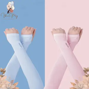 Manset Tangan Handsock Muslimah Manset Stocking Lengan Motif Polos Unisex Laki-Laki Wanita Bahan Nyaman - ST1035