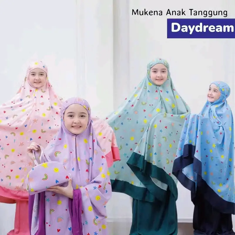 Mukena Anak Tanggung Daydream Mukena Anak Perempuan Karakter Terbaru Muslim 0