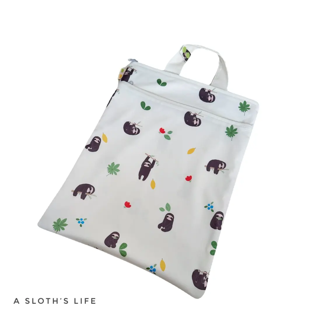 By This Mom Double Zipper Wet Bag [Medium]