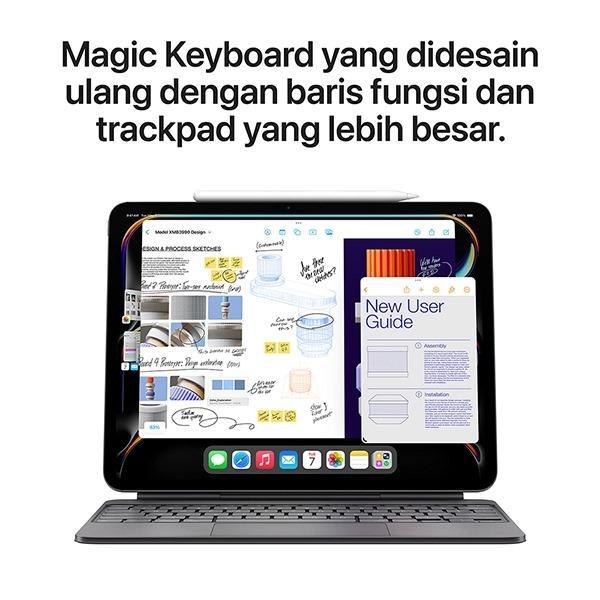 [ EXCLUSIVE WENNY WIJAYA ] Apple iPad Pro 2024 11" inch M4 Chip 256GB Wifi Only Garansi Apple 5