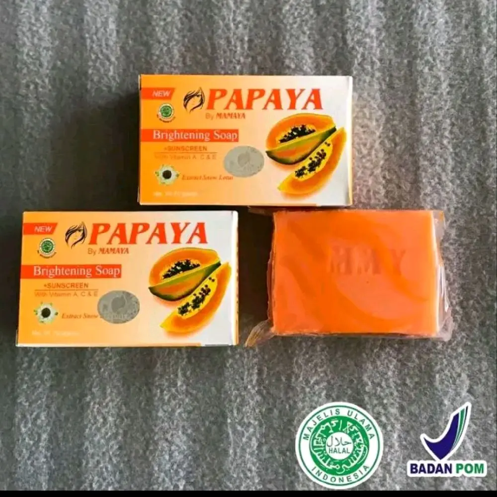 SABUN PEPAYA /PAPAYA ORIGINAL 70 GRAM