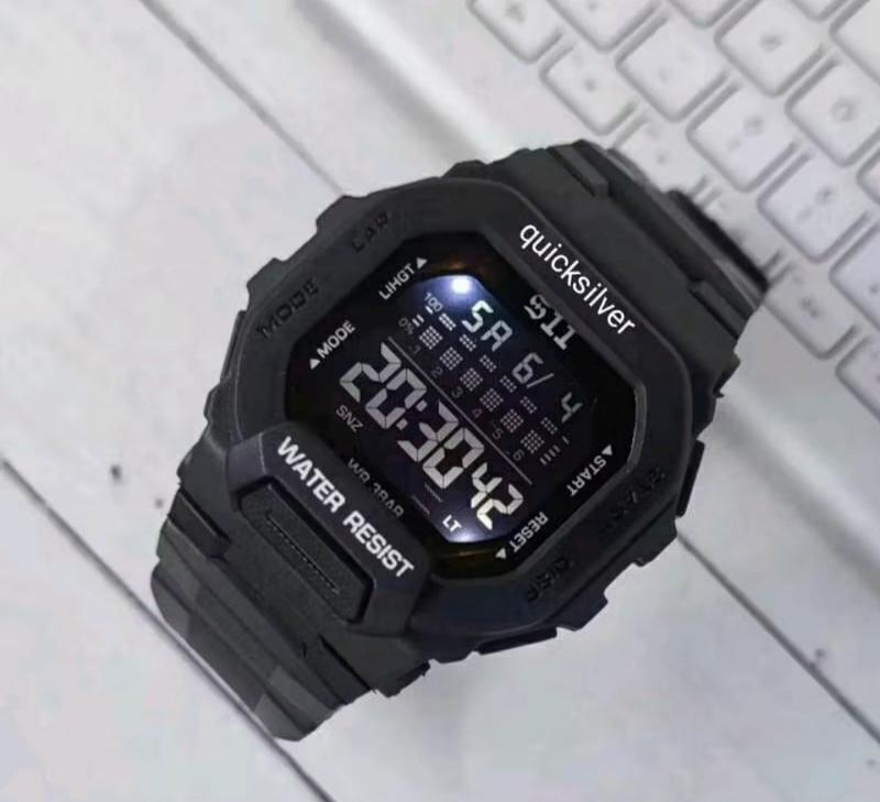 Product Introduction of Jam Tangan Anak Pria dan Wanita Quicksilver Digital Anti Air Strap Rubber Fashion Terkini Jam Tangan (Quicksilver) Cod 2