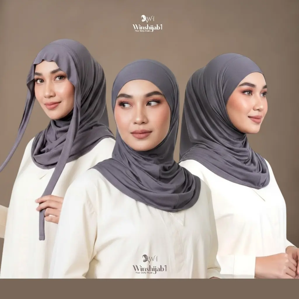 Winshijab1 - Samira Hijab Instan Bandana Viscose Rayon Size S Bergo Instan Kaos Rayon Premium Ukuran S