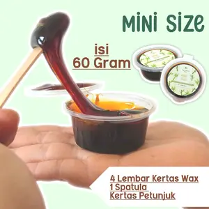 MINI SIZE 60gr Sugar Waxing pencabut Bulu Ketiak honey sugar waxing