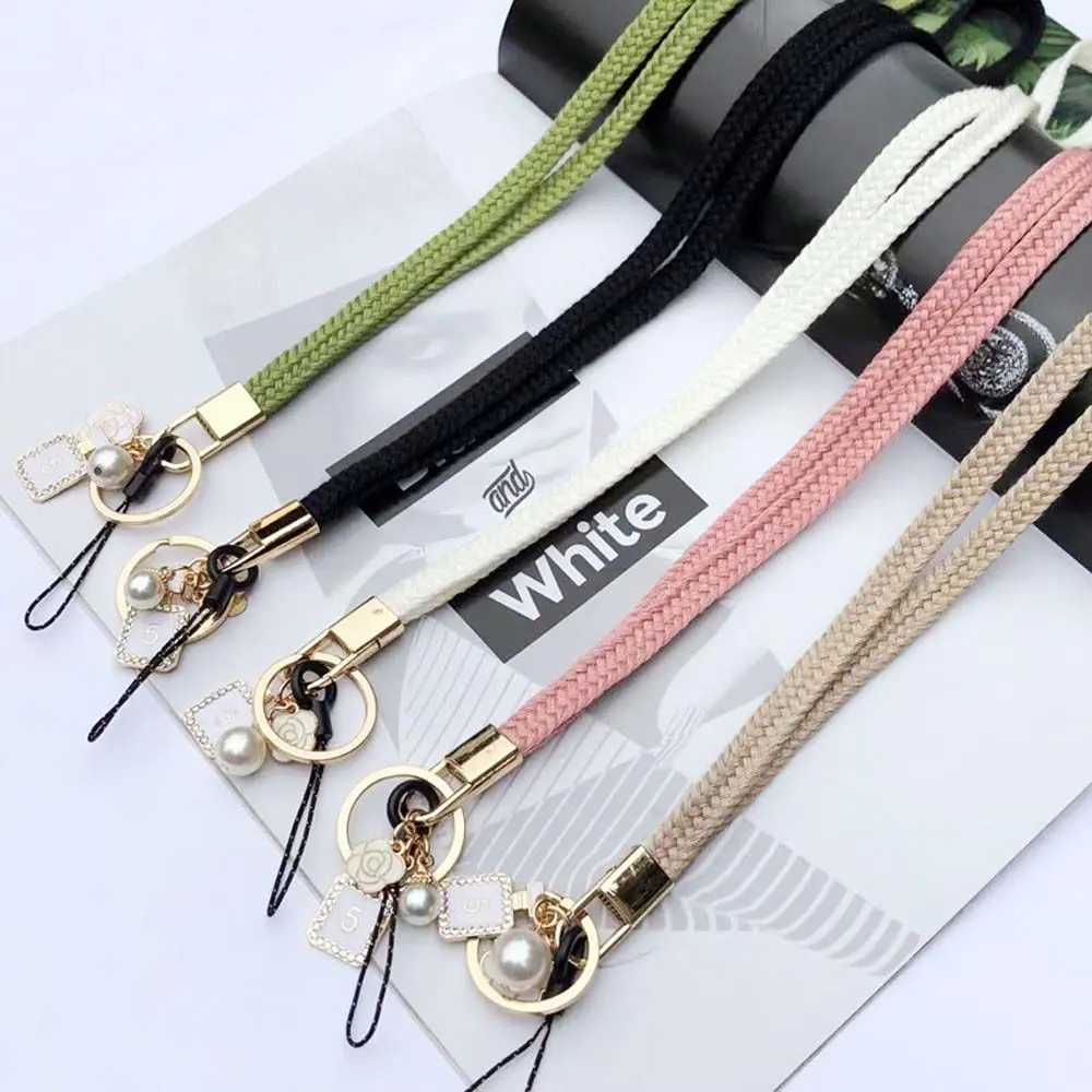 Cellphone Lace Camera Gift for Women Men Braid Lanyard Keys Holder Weaving Strap Mobile Phone Accessories Hang Rope Neck Strap Phone Lanyard Keychain Lanyard Mobile Phone Straps Smartphone Cellphone