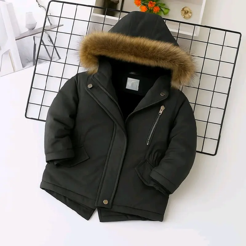 LIFE Jaket Anak Waterproof Bulu Sherpa Tebal Musim Dingin untuk Usia 2-5 Tahun dengan Desain Trendy dan Kualitas Terjamin 5