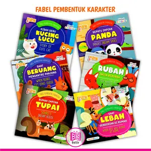 Cerita Binatang Fabel Pembentuk Karakter - Buku Anak