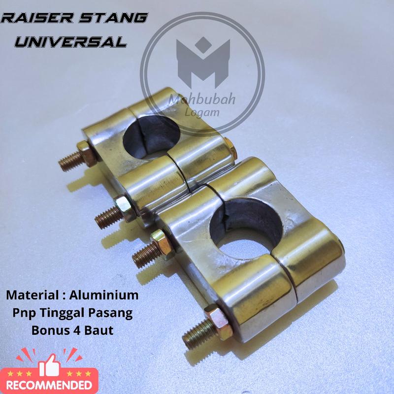 Product Introduction of Raiser Stang Universal Riser Pangkon Motor Satria Vixion Tiger MegaPro Sonic Cbr Cb Byson Verza. 11