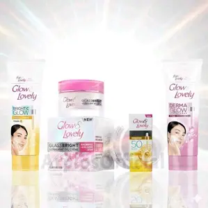 Paket Bundle Glow & Lovely Facial Foam 50gr + Glass Bright 30gr + Sunscreen Spf50 15gr (Cuci Muka + Cream Moisturizer + Sunscreen)