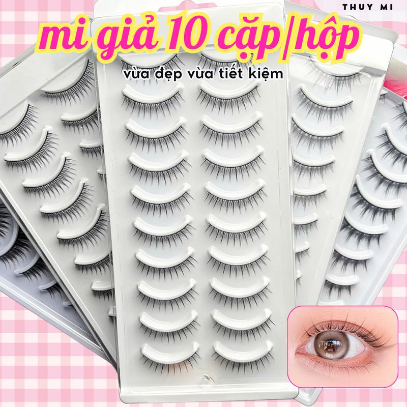 Mi giả chồn 10 cặp tự nhiên tiết kiệm Thuỷ Mi