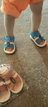 Product Review of COMBO 2 ĐÔI SANDAL KÈN ADDA TẬP ĐI CHO BÉ XỐP SIÊU NHẸ QUAI DÁN MẶT TẨY CÓ 3 MÀU NÂU XANH ĐỎ from N**g H**n 0