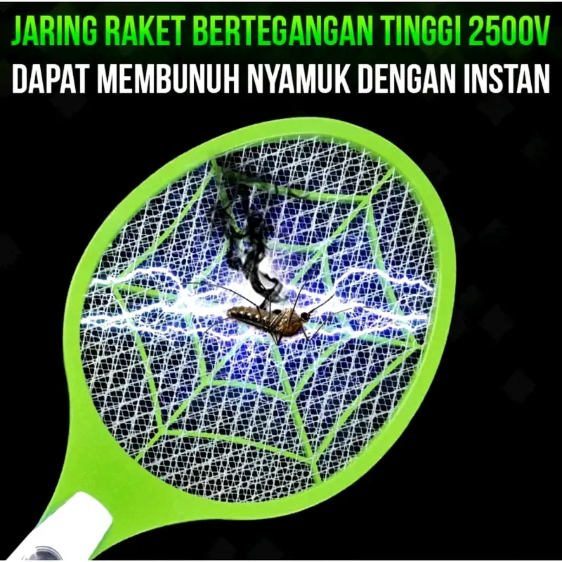 ROKET NYAMUK SETRUM SNI CY006/006Y SISTIM CHANGER Raket Listrik 1