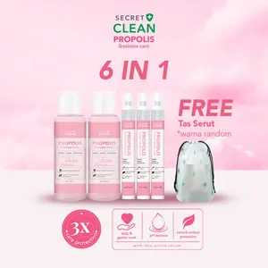 [FYC] Secret Clean Propolis Feminine Wash & Spray Care Package (5 pcs) + Free