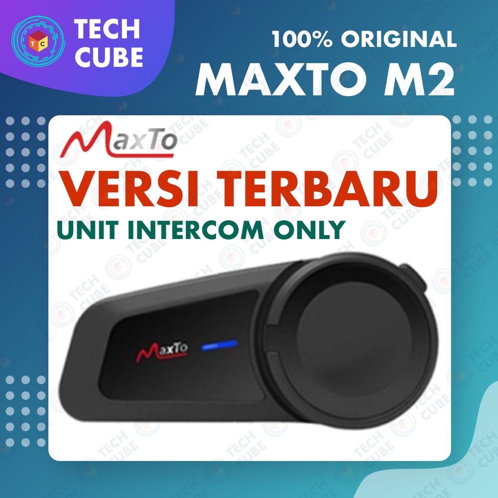 [UNIT ONLY] Maxto M2 Bluetooth Radio FM Intercom Helm 6 Rider Alt EJEAS Q7 V6 PRO