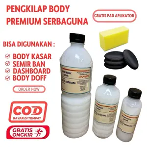 PENGKILAP BODY PREMIUM TERMURAH / SEMIR BAN / SILICON OIL KENDARAAN SILIKON POLES
