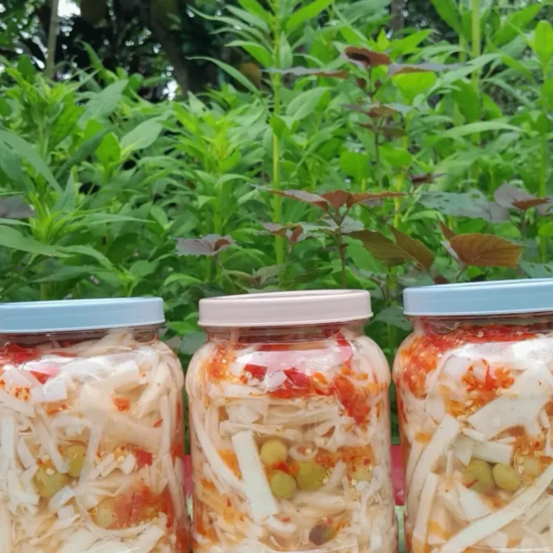 combo 3 lọ măng ớt (3kg) chua cay Hà Giang 0