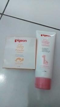 Product Review of PIGEON Baby Lotion 100 ml | Losion Pelembut Kulit Bayi from i**. 0